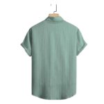 Boys Regular Fit Solid Casual Shirt with Spread Collar – Comfortable Shirts