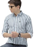 The Indian Garage Co Men Slim Fit Checkered Full Sleeves Spread Collar Casual Shirt