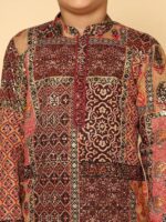 VASTRAMAY Boys Cotton Kurta Pyjama Set – Kantha Work Ethnic Wear for Janmashtami, Rakhi, Diwali & Festive Celebrations